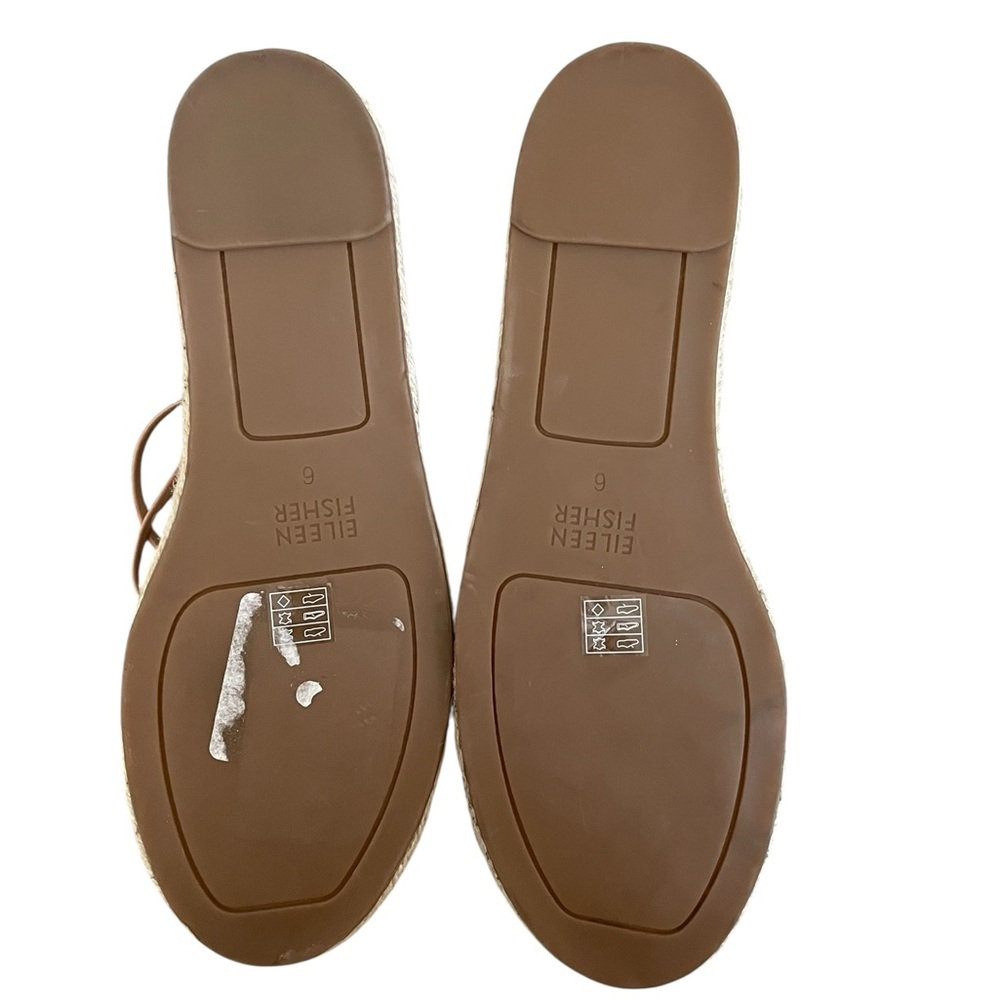 Lace-Up Espadrille Sandal 
Eileen Fisher Size 6 - Picture 7 of 9